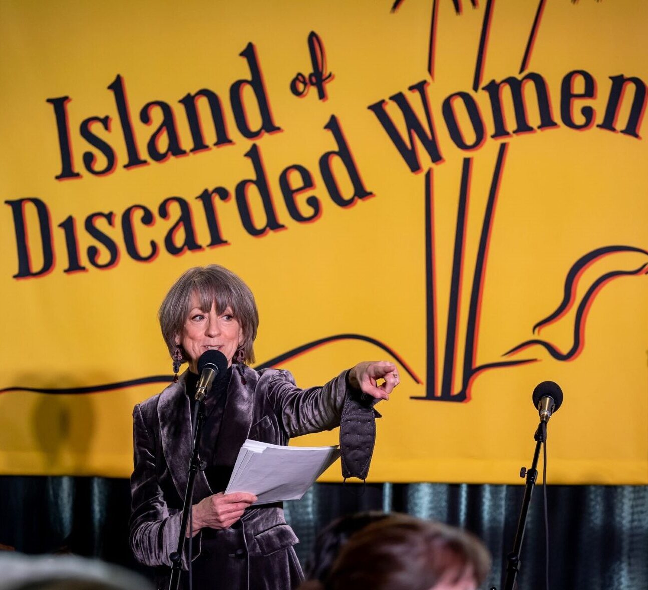 Sue hosting Island of Discarded Women February 2022